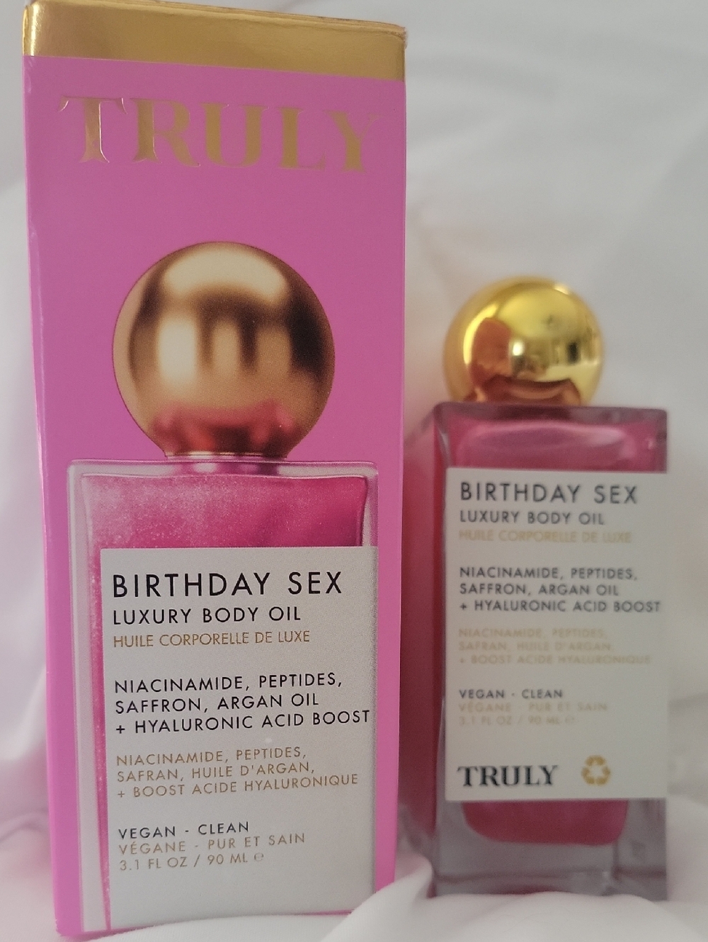 TRULY Birthday Sex Luxury Body Oil - 3.1 fl oz / 90 ml 🩷